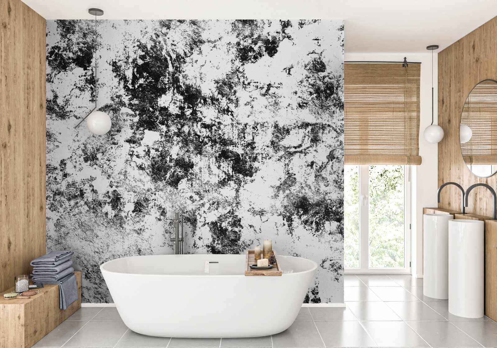 Fotobehang oud gecorrodeerd plaatstaal