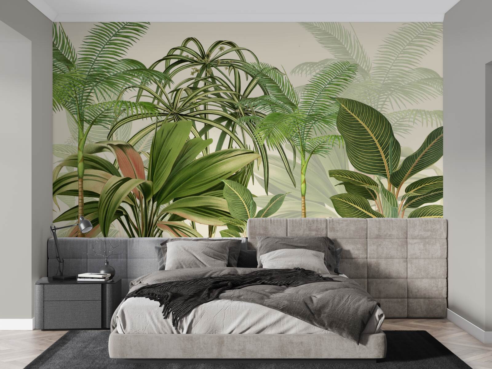 Fotobehang tropische bomen, inclusief palmen