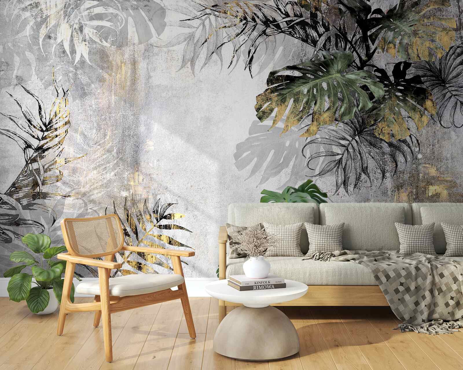 Fotobehang regen in het regenwoud