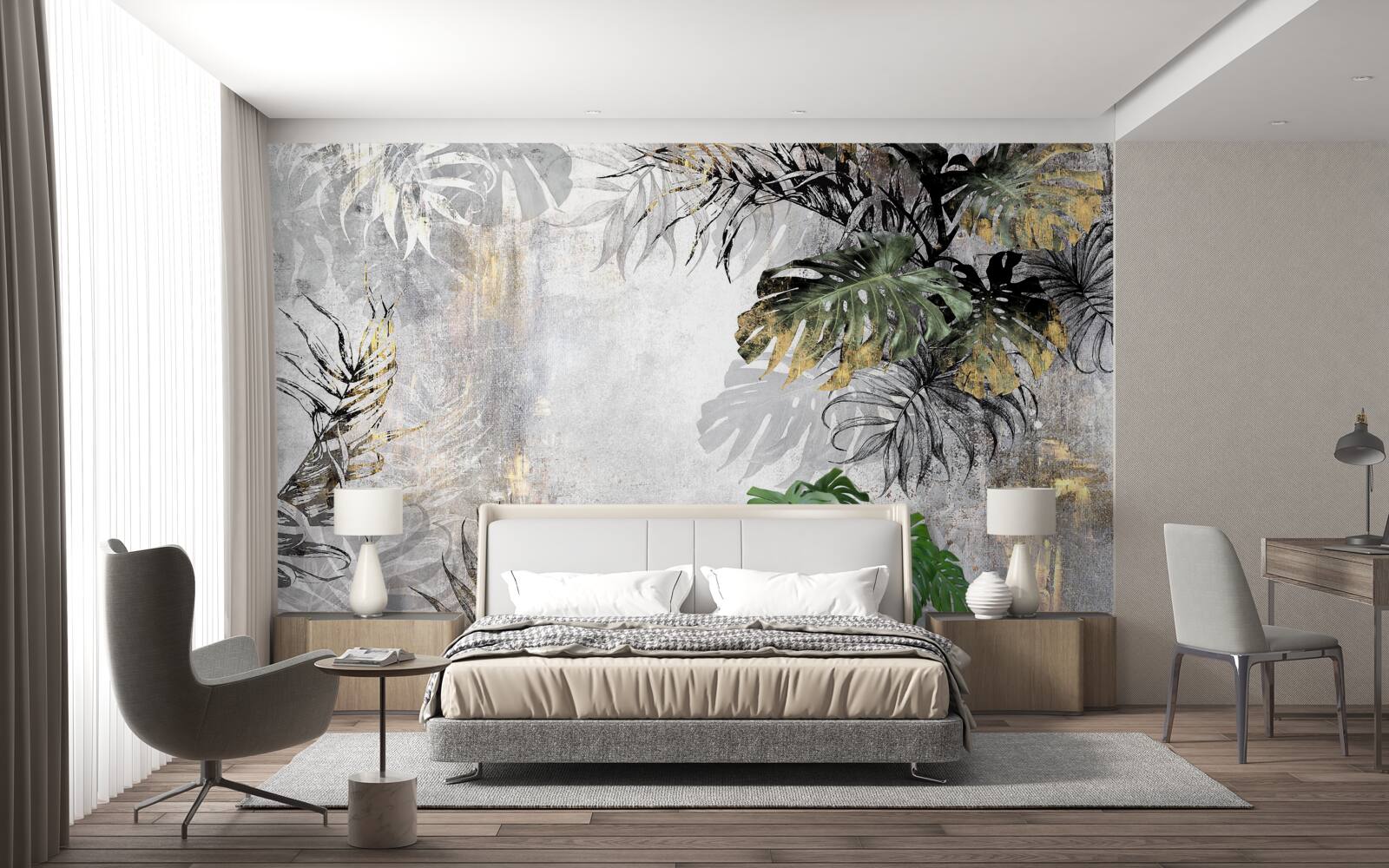 Fotobehang regen in het regenwoud