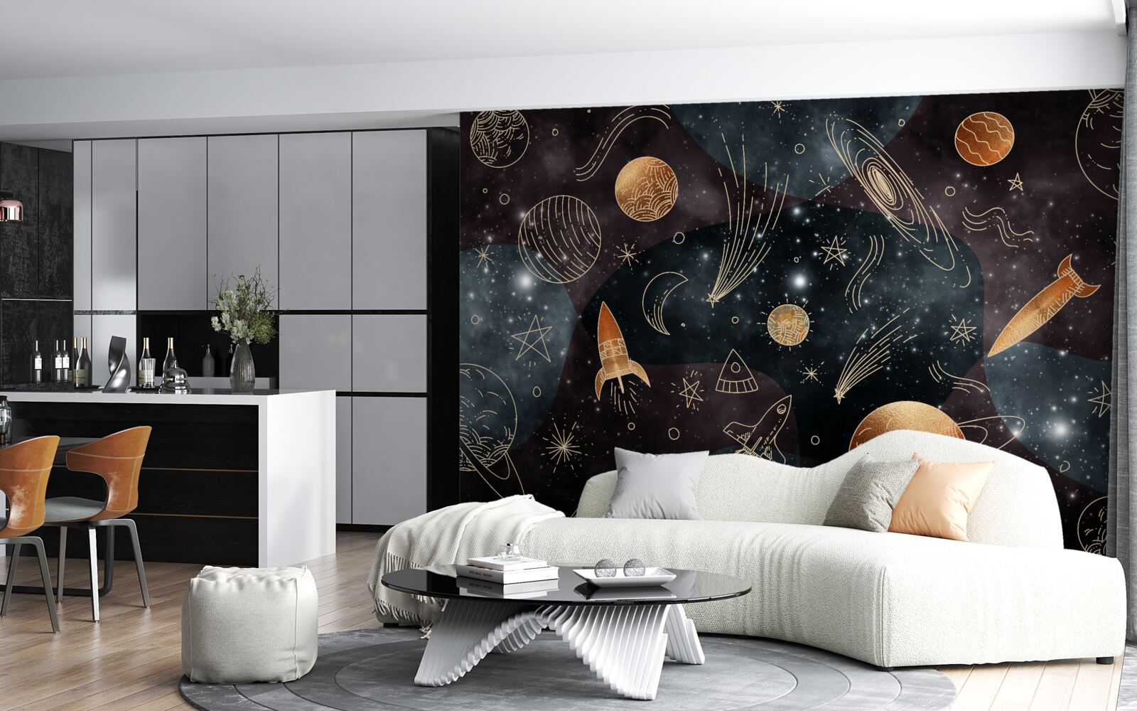Fotobehang ruimteverkenning en astronomie