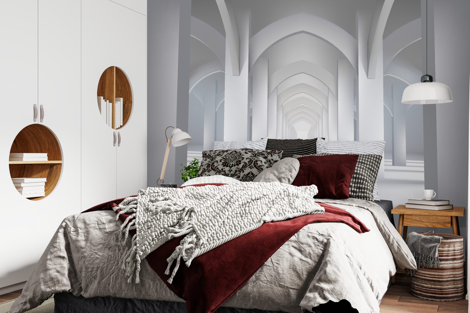 Fotobehang lichtbogen in gotische stijl