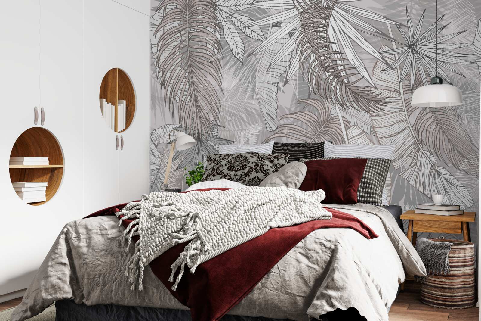 Fotobehang een jungle vol vegetatie