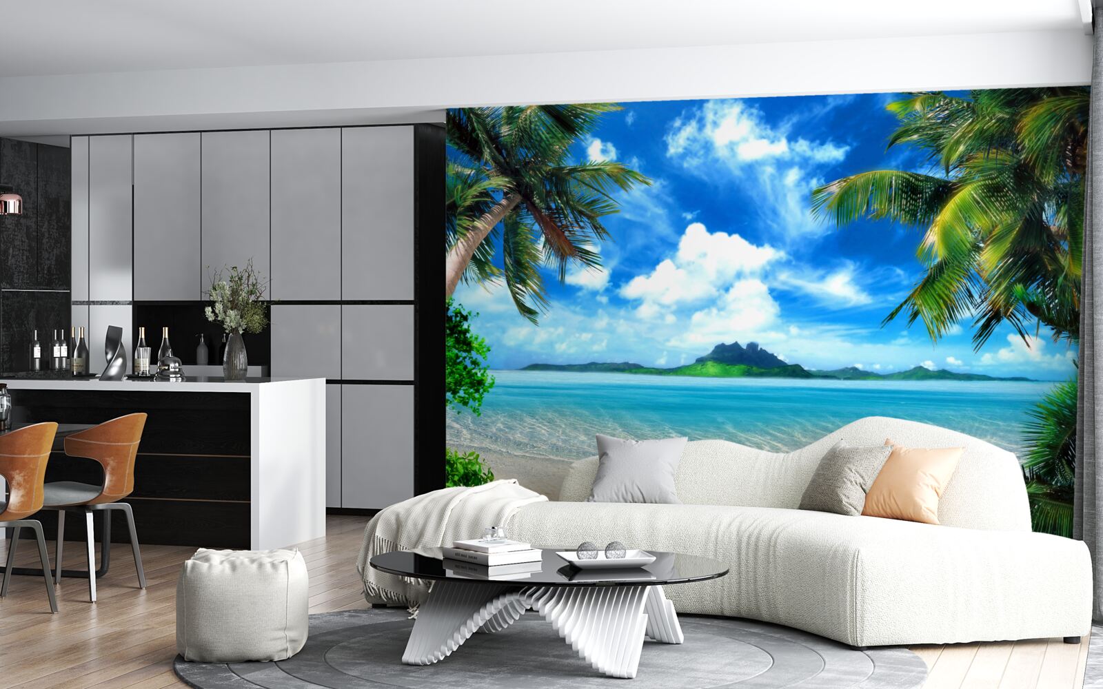 Fotobehang paradijs in de tropen