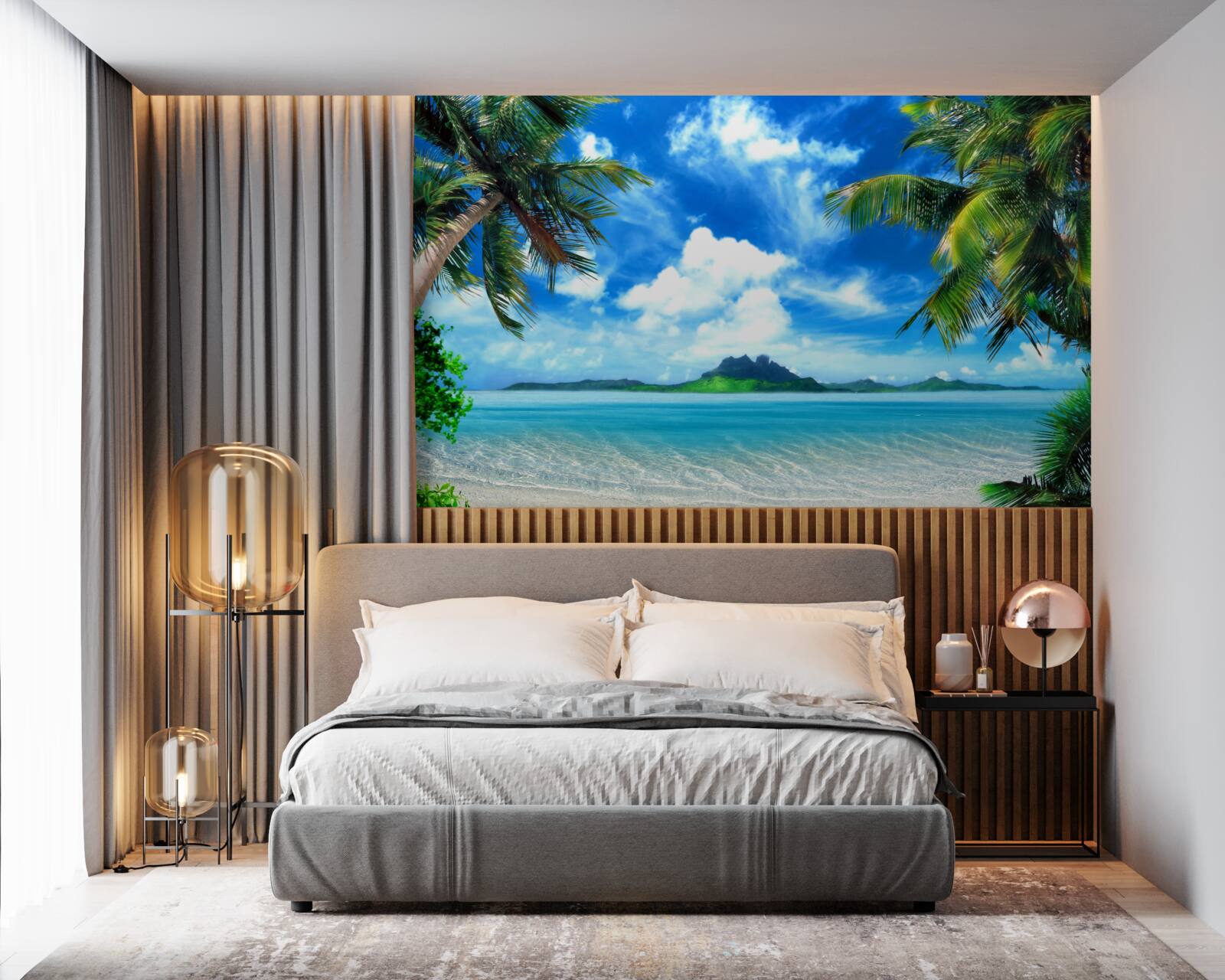 Fotobehang paradijs in de tropen