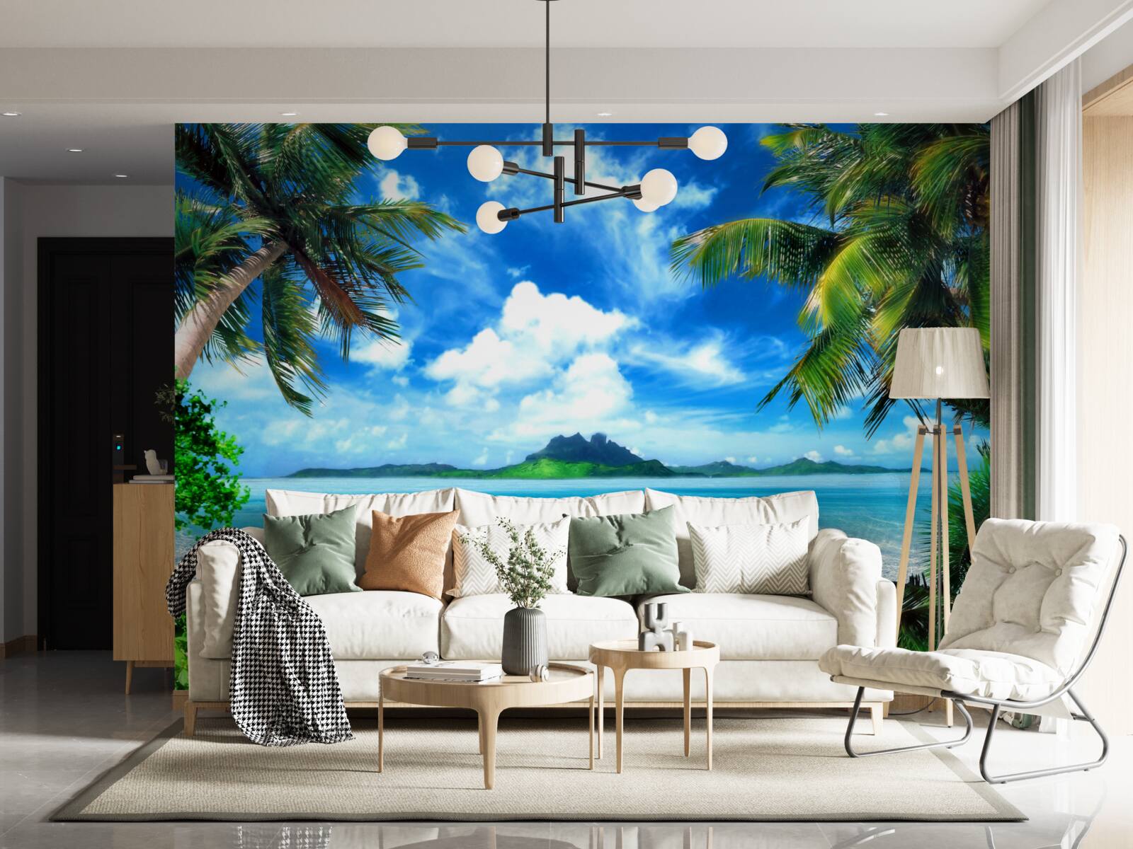 Fotobehang paradijs in de tropen