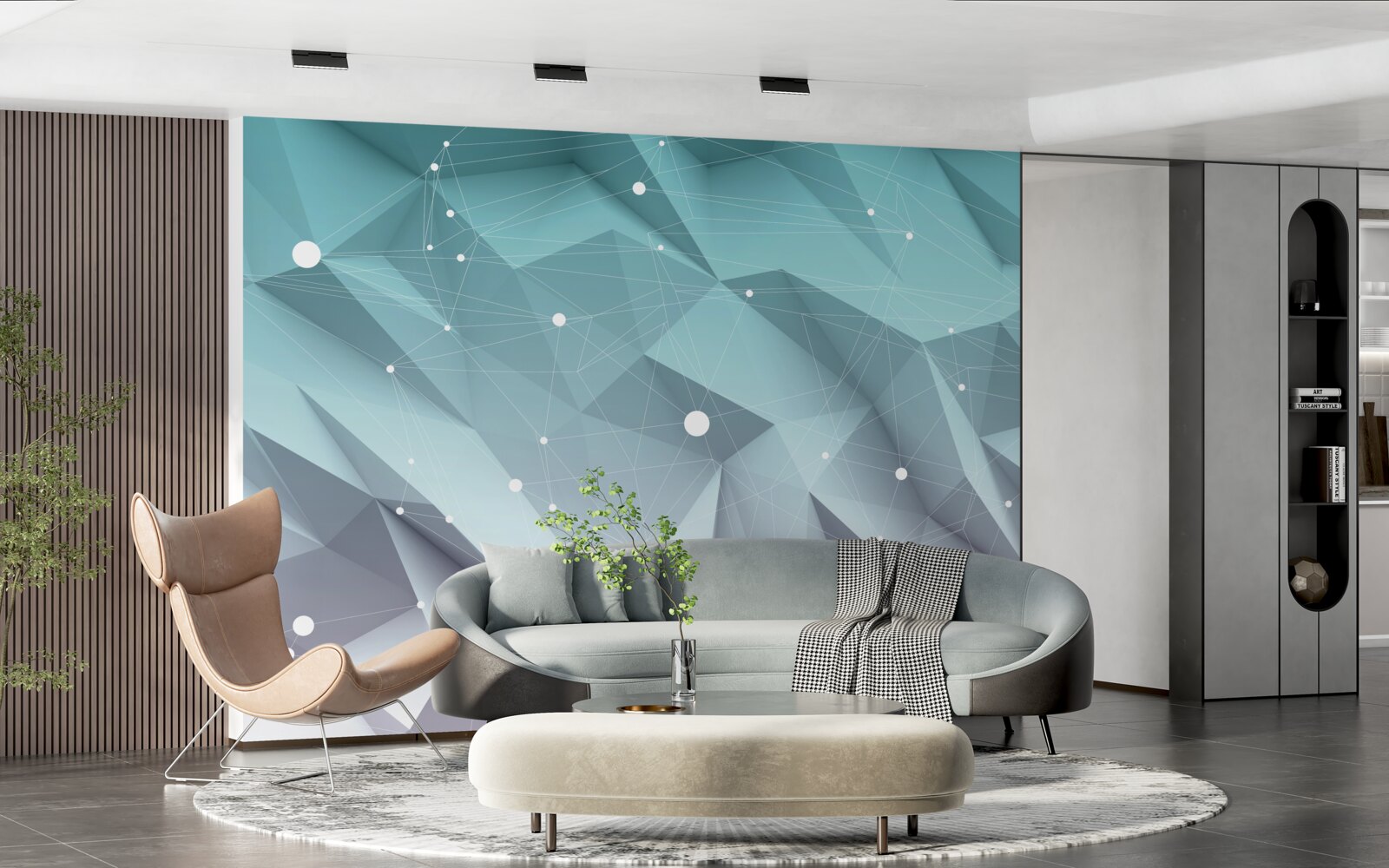 Fotobehang gradiëntvormen