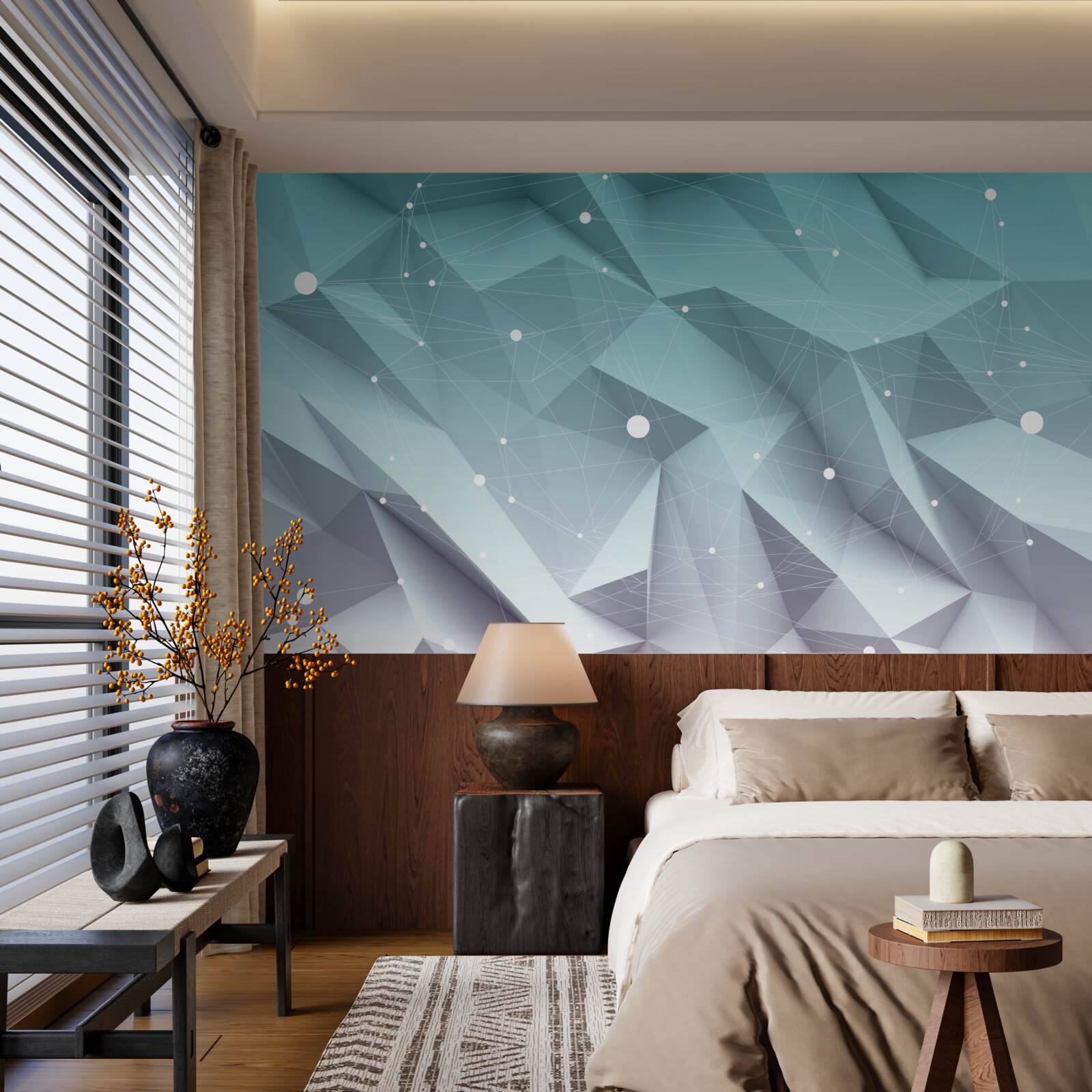 Fotobehang gradiëntvormen