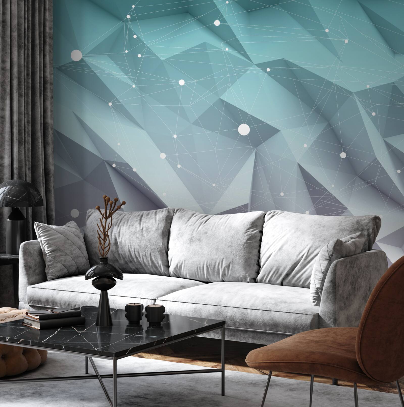 Fotobehang gradiëntvormen