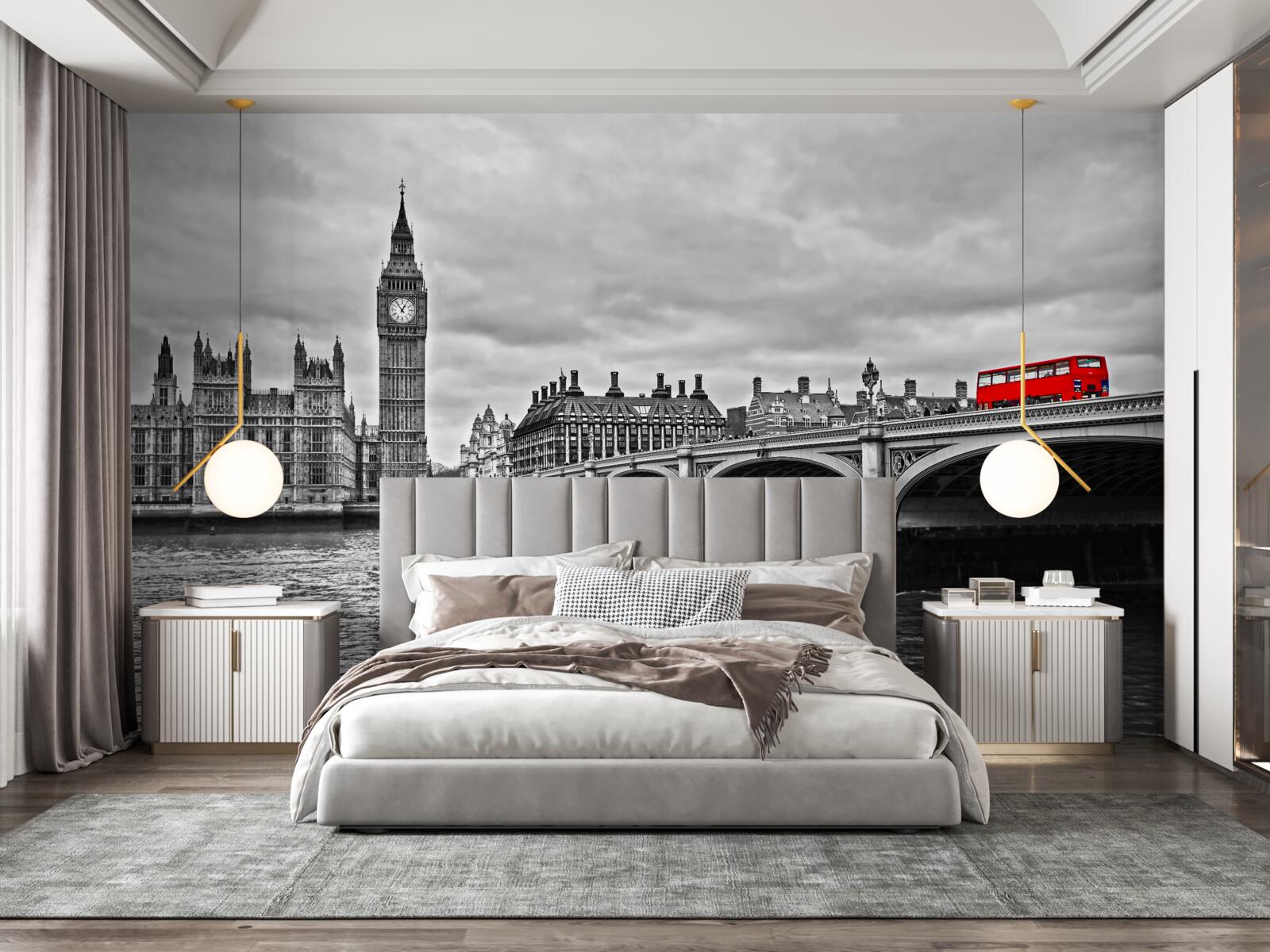 Fotobehang londen brug over thames