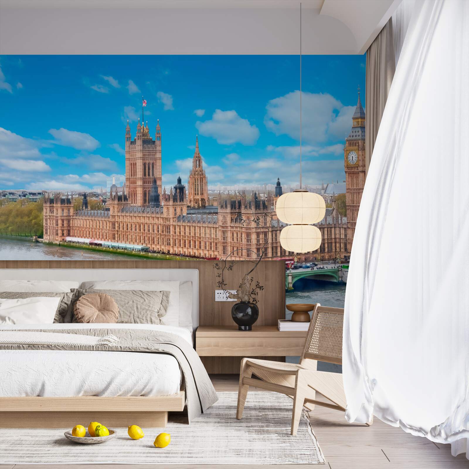 Fotobehang big ben i parlament to serce londynu