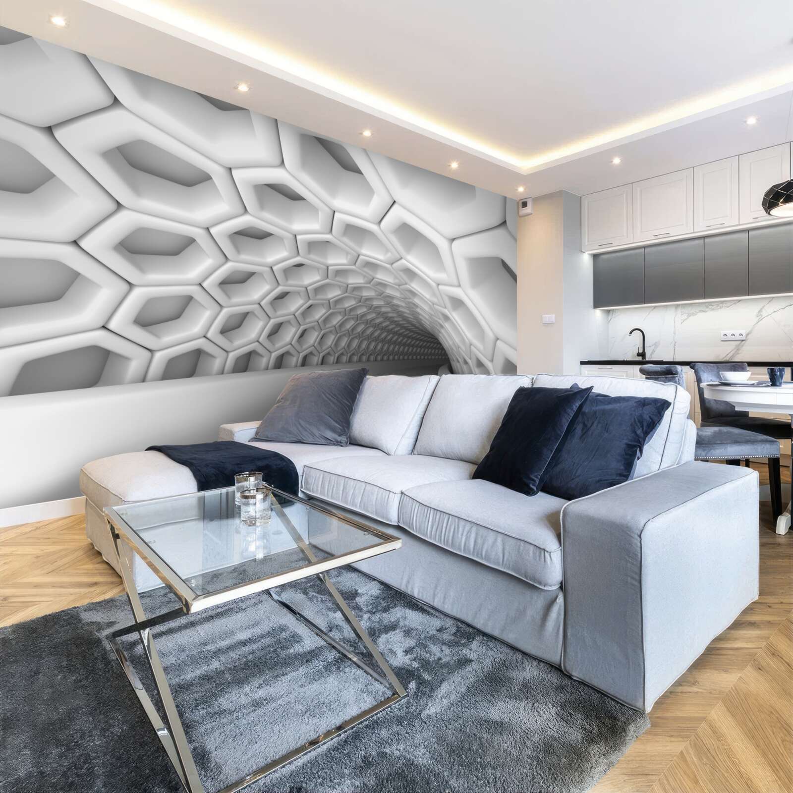 Fotobehang onvoorspelbaarheid in het onbeperkte fragment