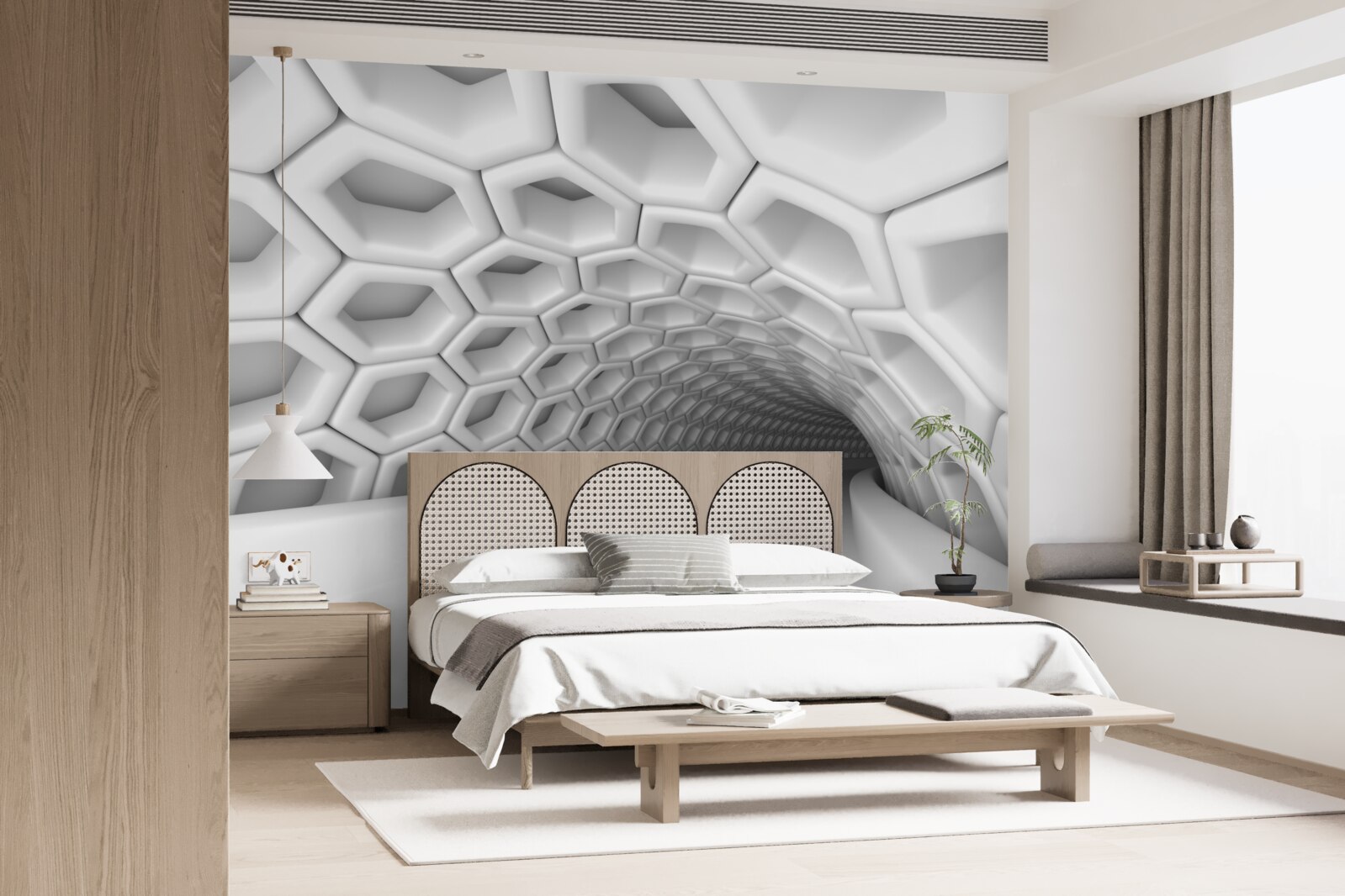 Fotobehang onvoorspelbaarheid in het onbeperkte fragment