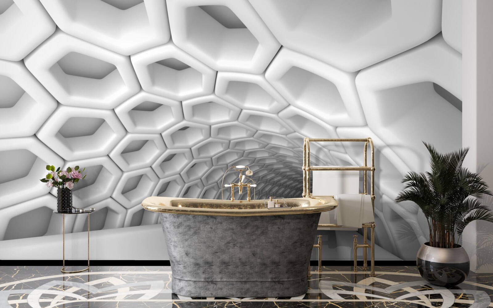 Fotobehang onvoorspelbaarheid in het onbeperkte fragment