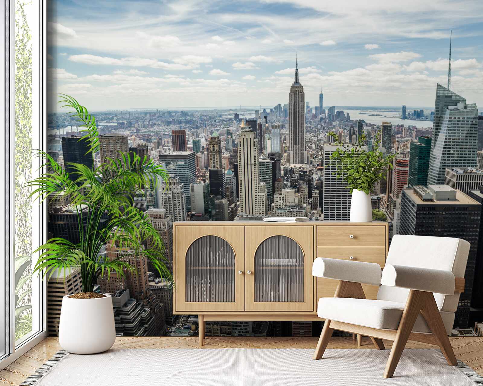 Fotobehang dagelijks panoramisch uitzicht