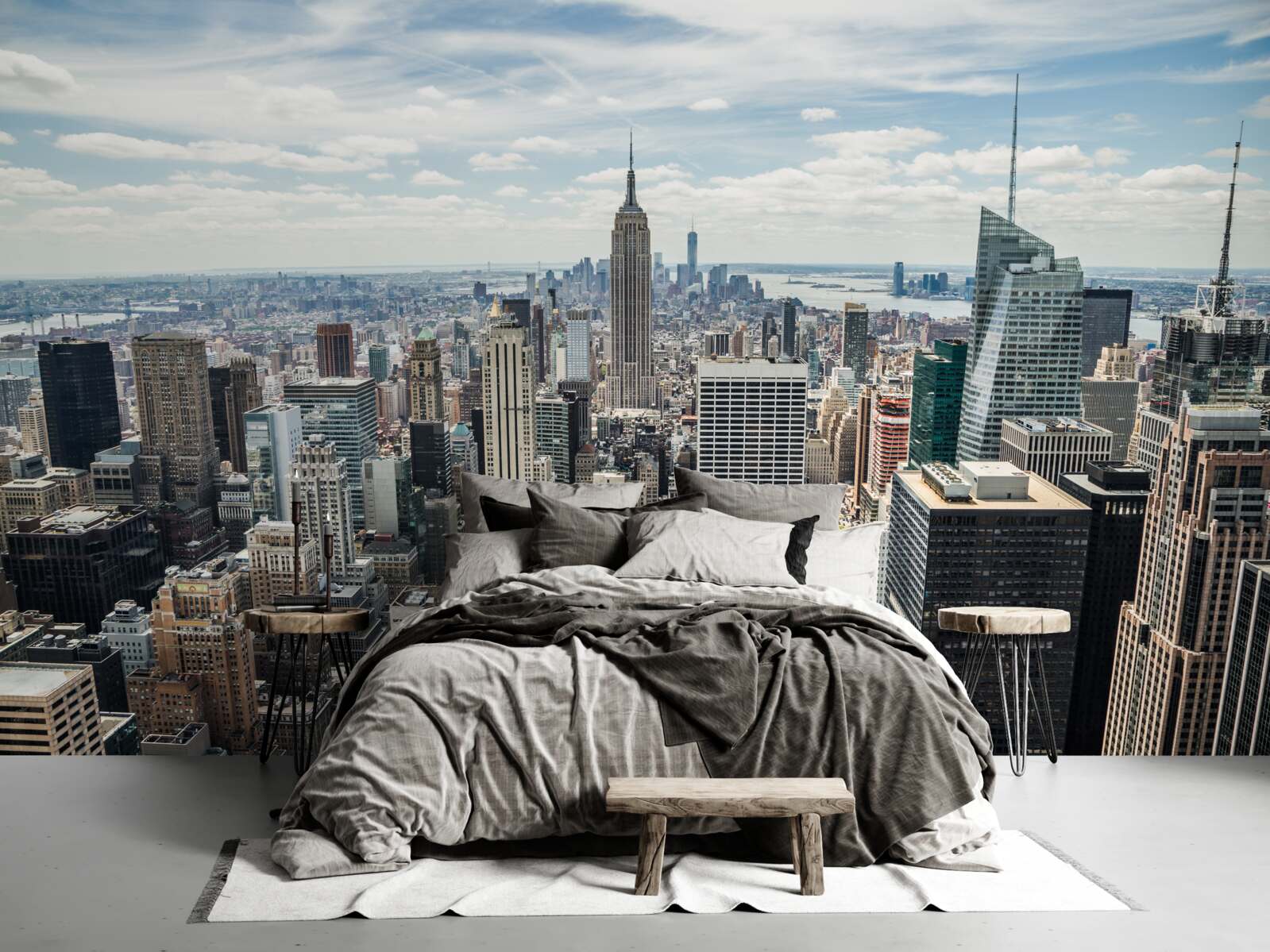 Fotobehang dagelijks panoramisch uitzicht