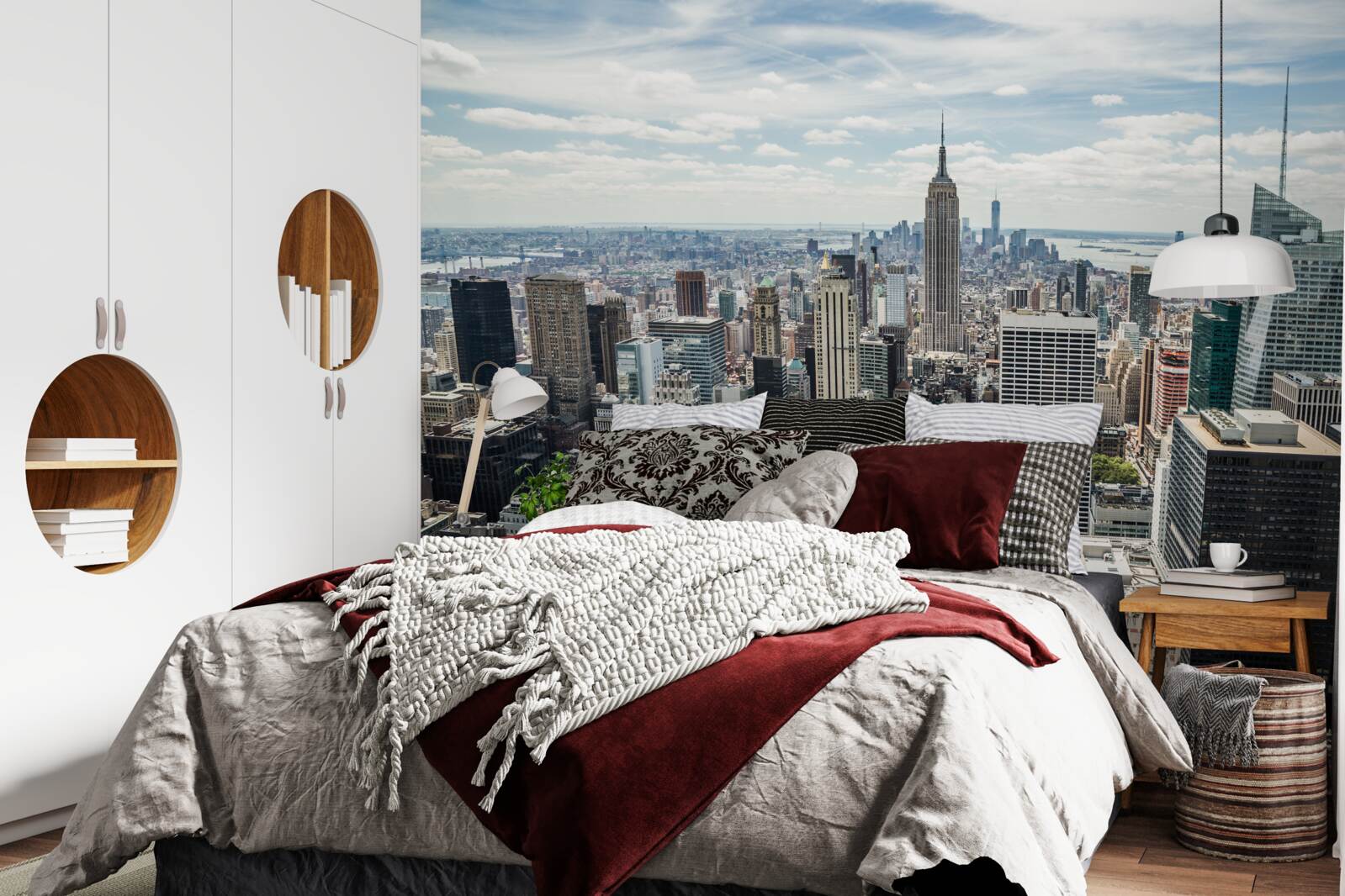 Fotobehang dagelijks panoramisch uitzicht