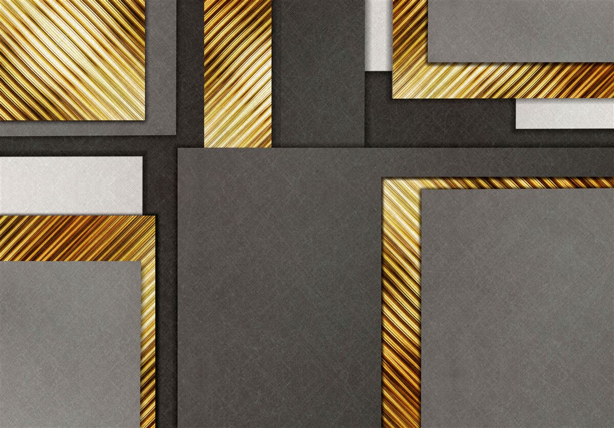 Fotobehang ideale evenredige verdeling tussen rechthoeken