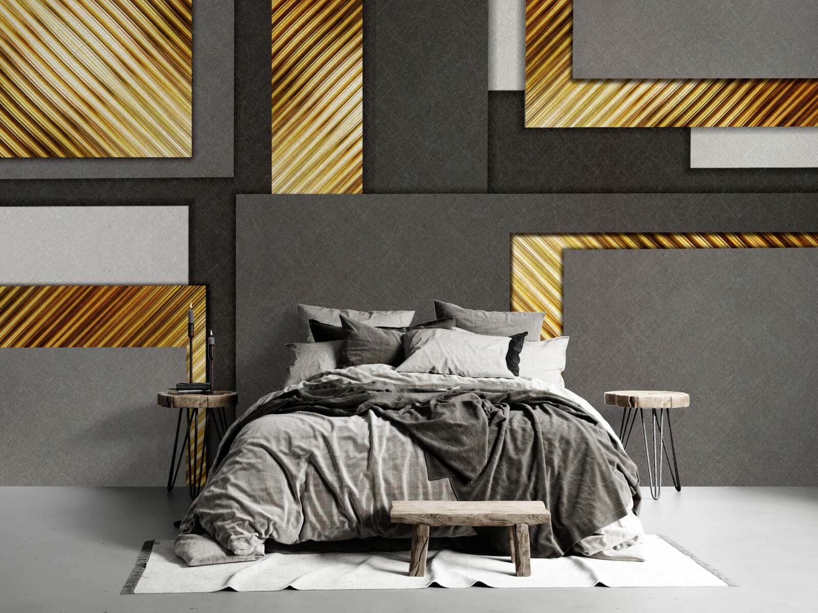 Fotobehang ideale evenredige verdeling tussen rechthoeken