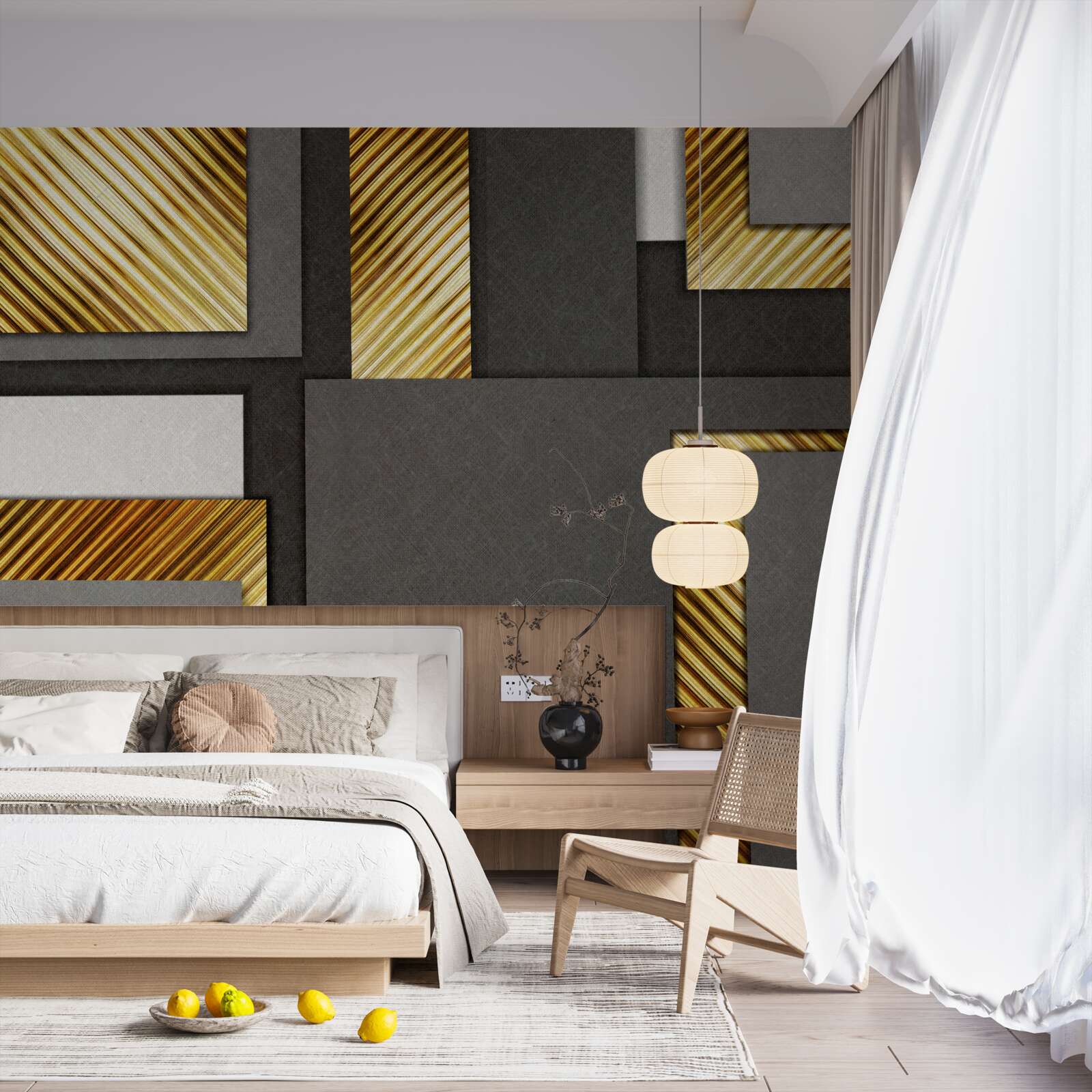 Fotobehang ideale evenredige verdeling tussen rechthoeken