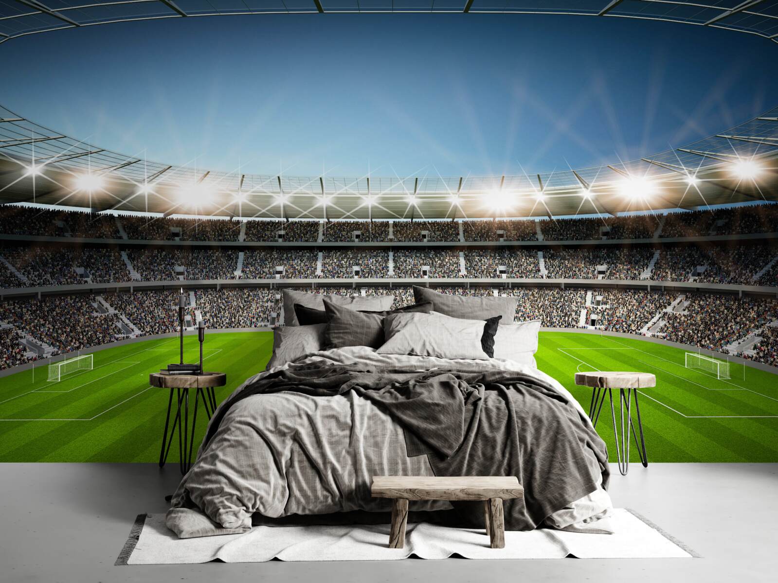 Fotobehang supportersstadion