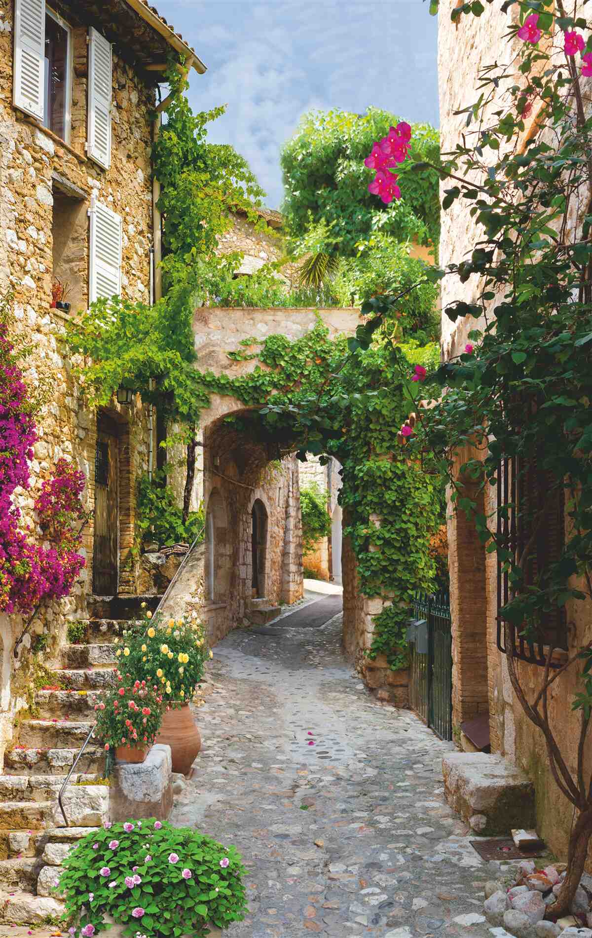 Fotobehang zomer adriatische laan