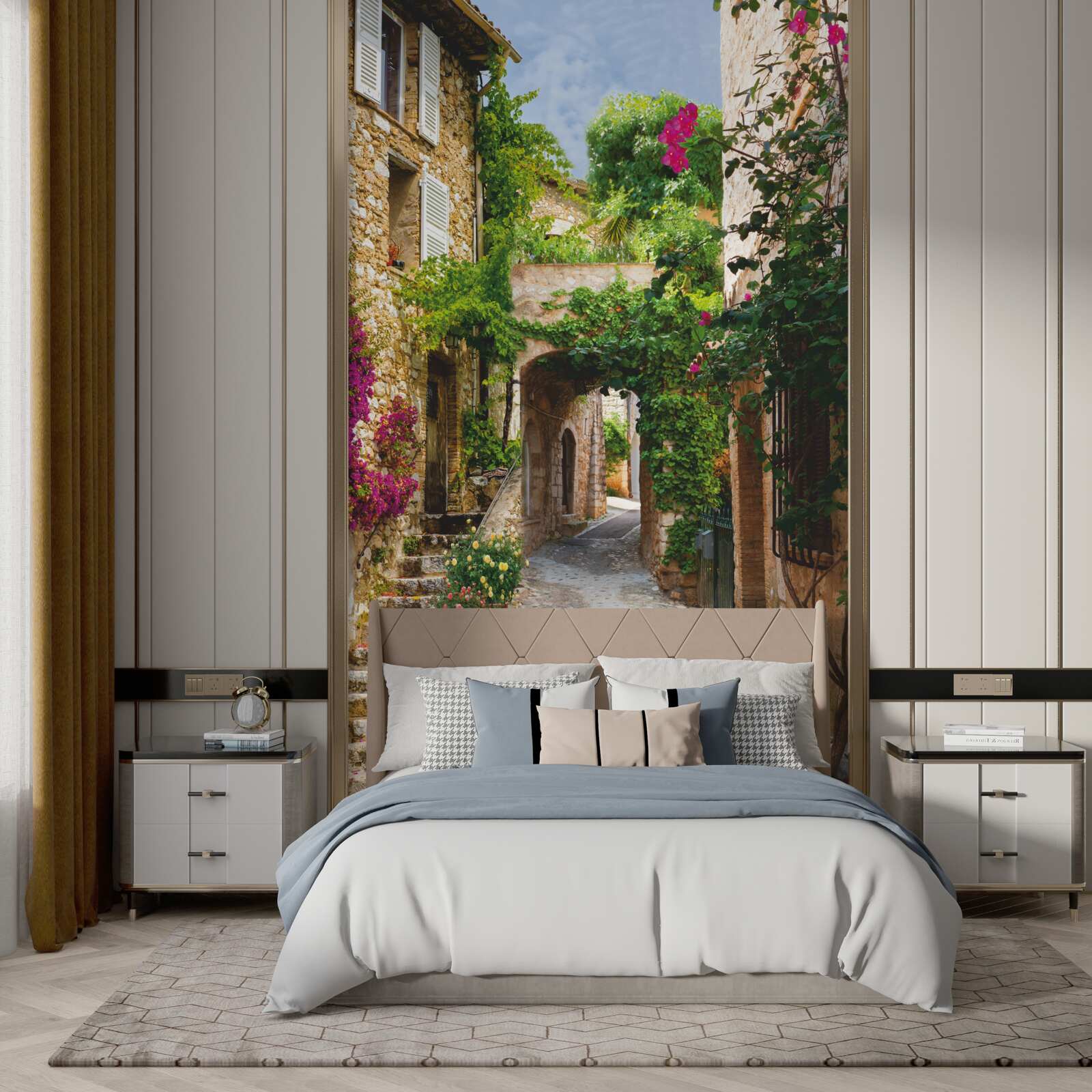 Fotobehang zomer adriatische laan