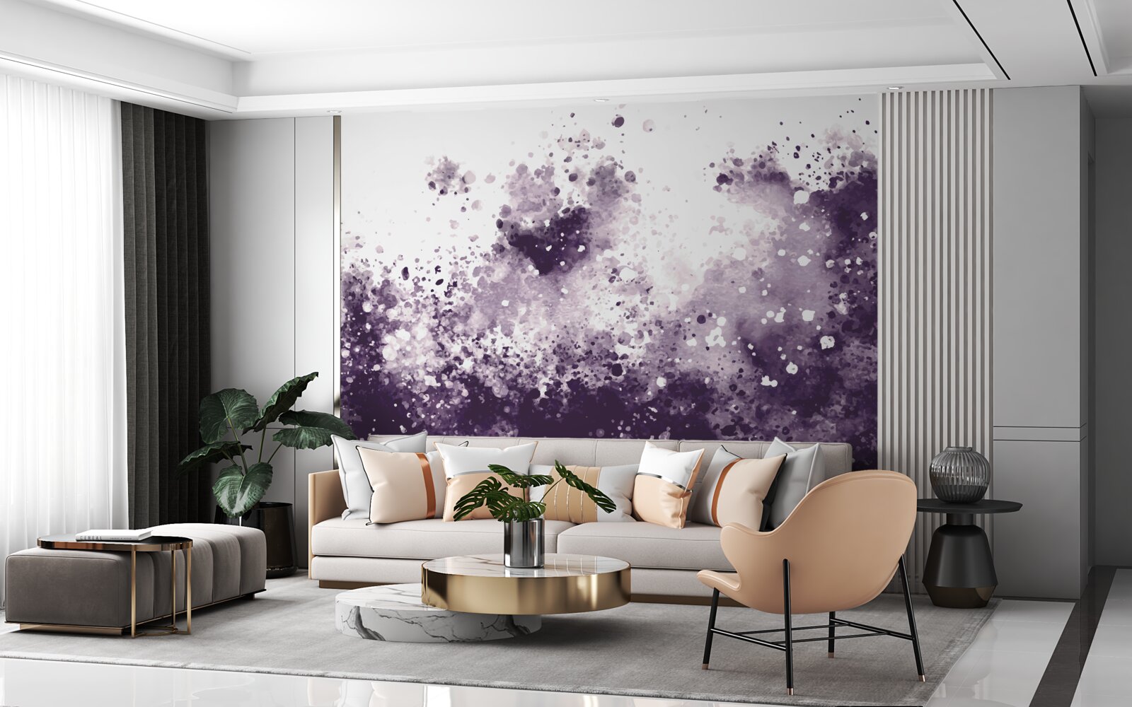 Fotobehang boos waterlichaam