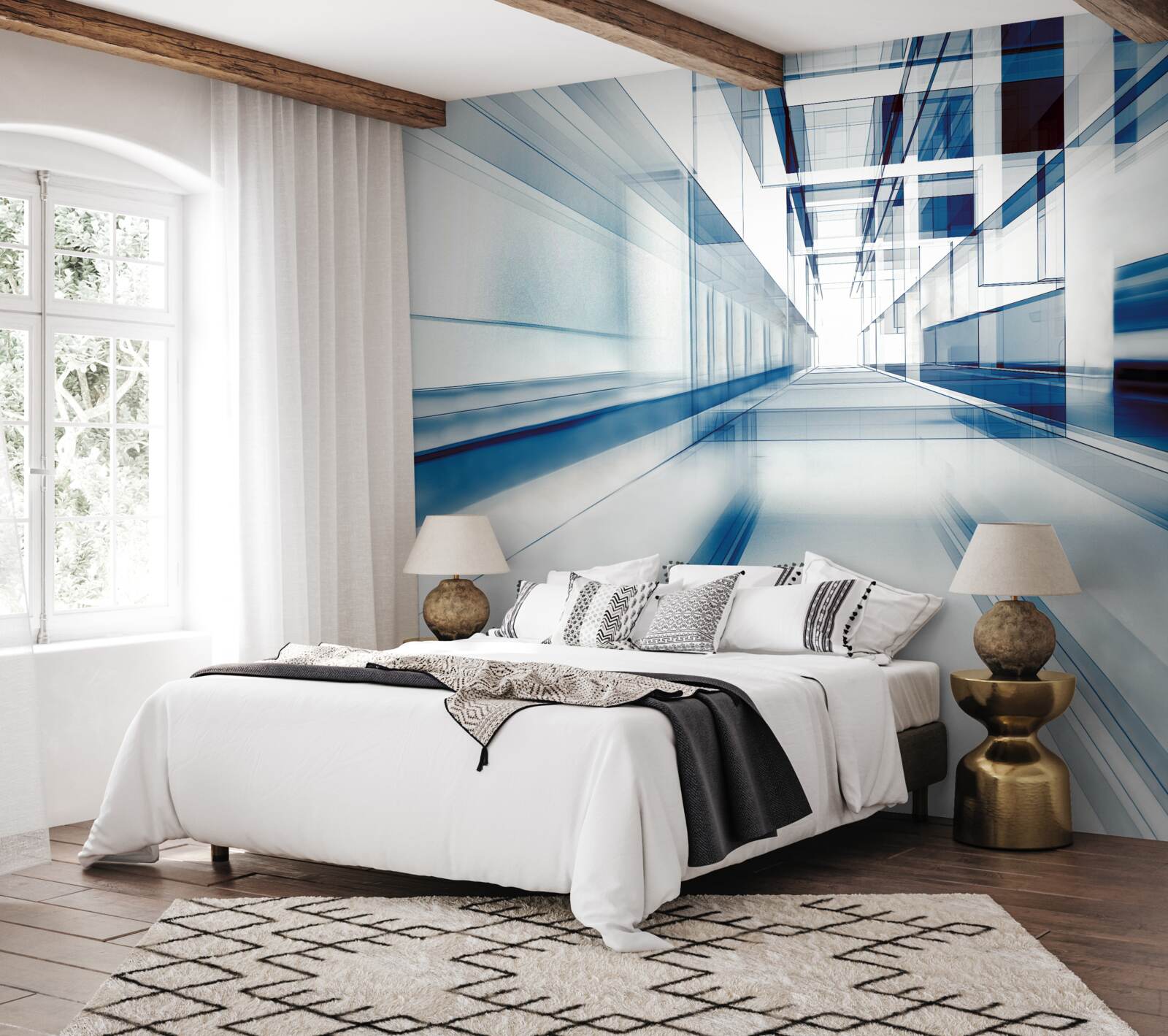 Fotobehang het begrip snelheid in theoretische zin