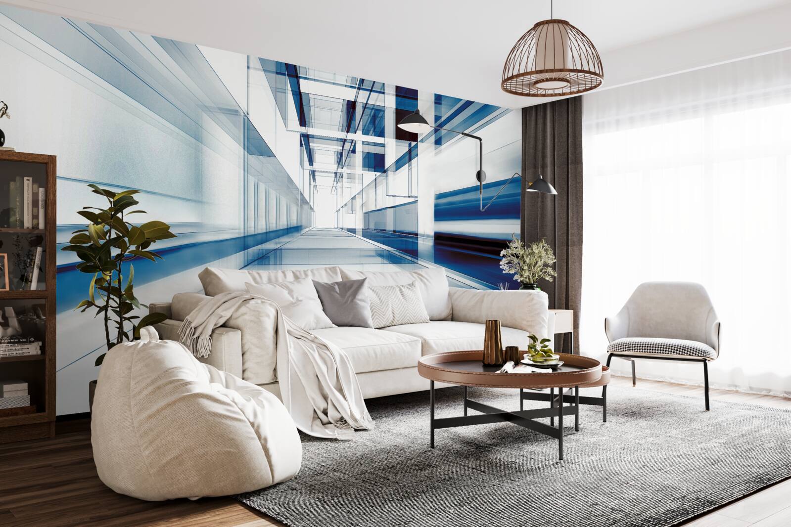 Fotobehang het begrip snelheid in theoretische zin