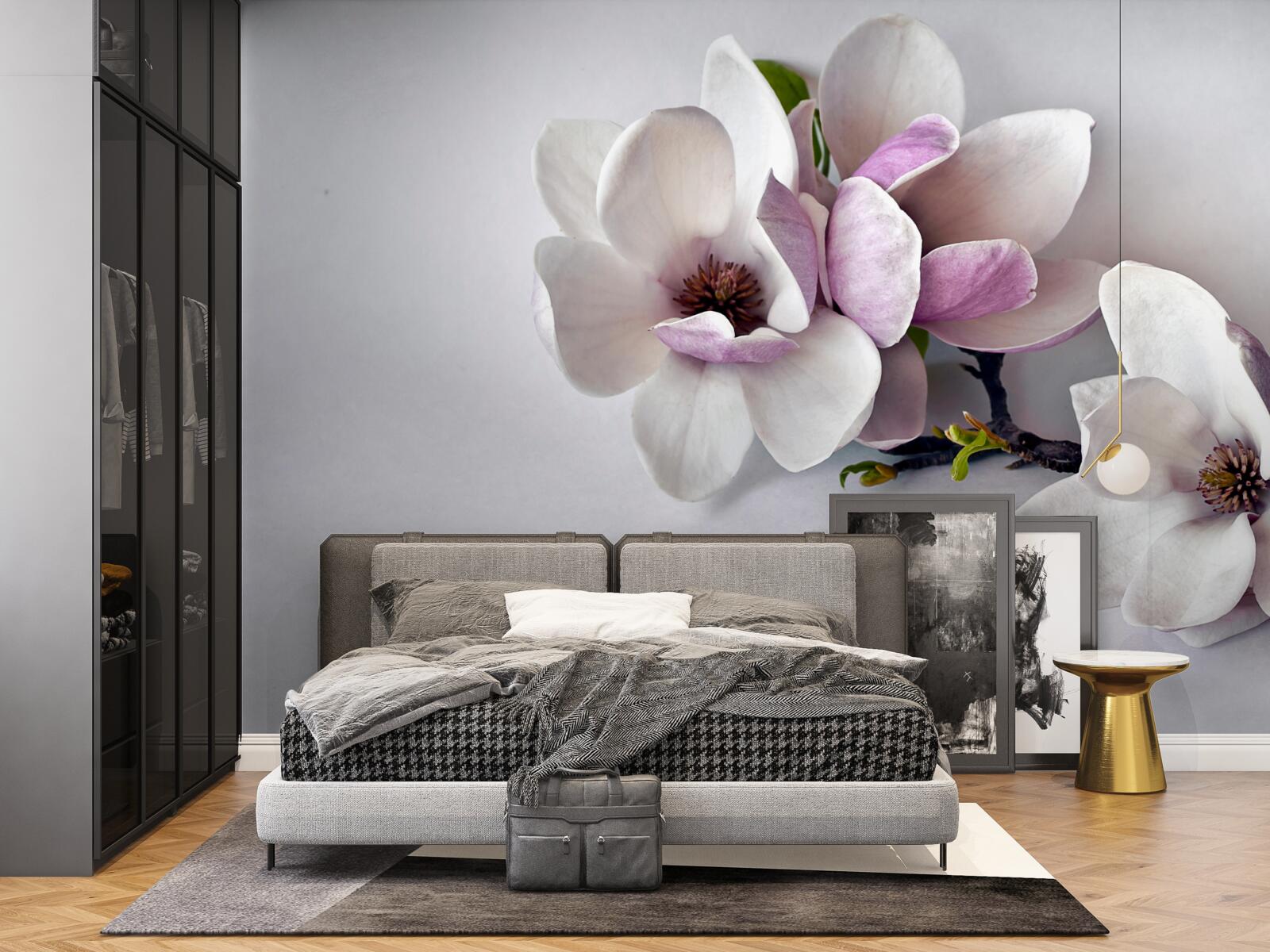 Fotobehang bloemen van ongelooflijke schoonheid en groot formaat