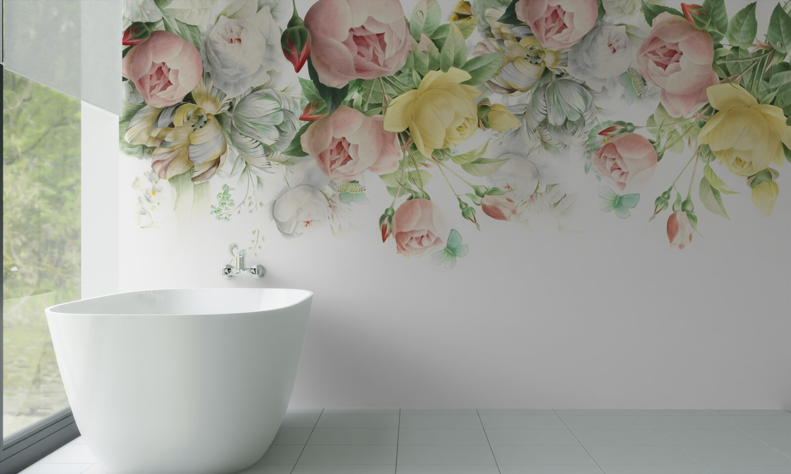 Fotobehang herfstflora syndroom