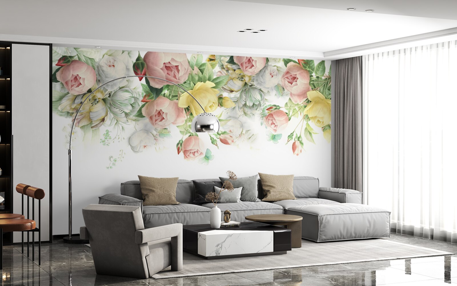 Fotobehang herfstflora syndroom