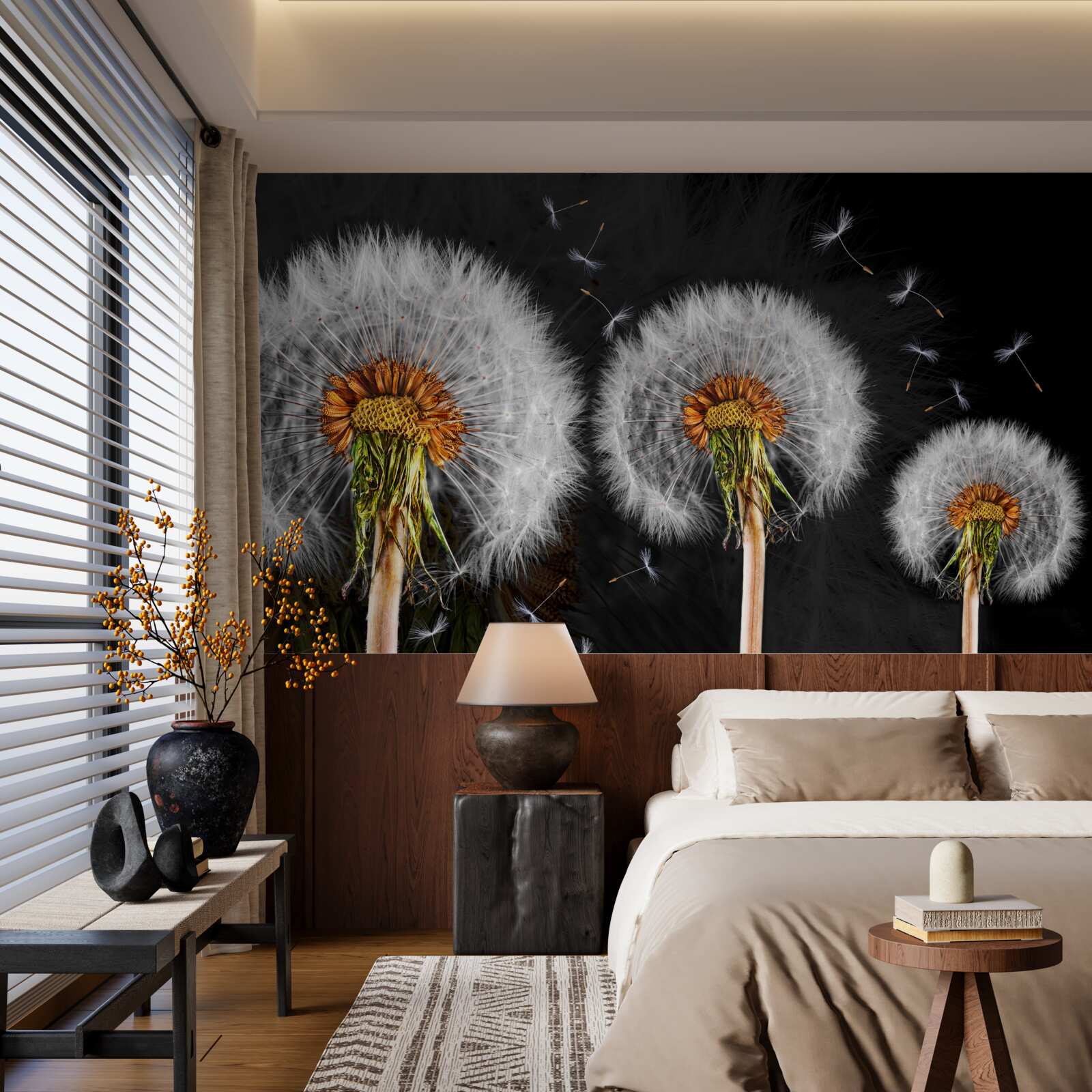 Fotobehang verlepte grote kuit