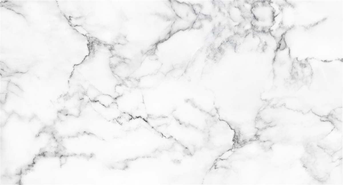 Fotobehang wit marmer met zwarte patronen