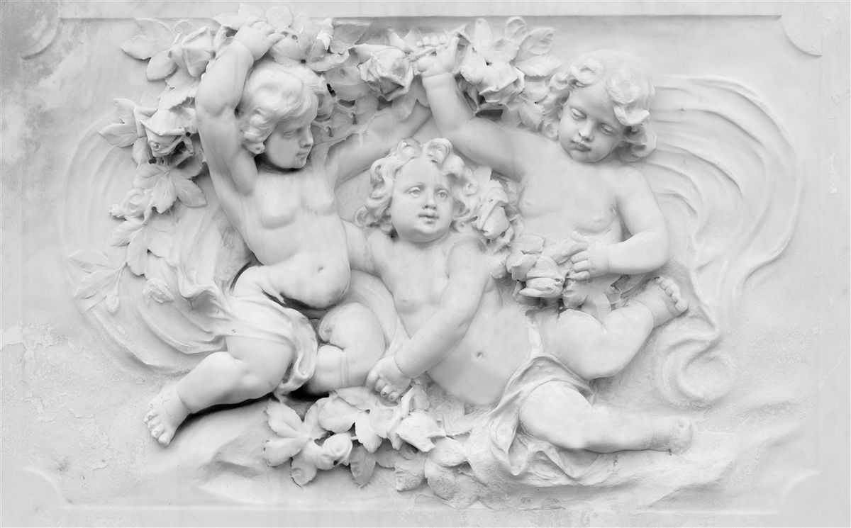 Fotobehang verlichting is een speelveld voor engelen