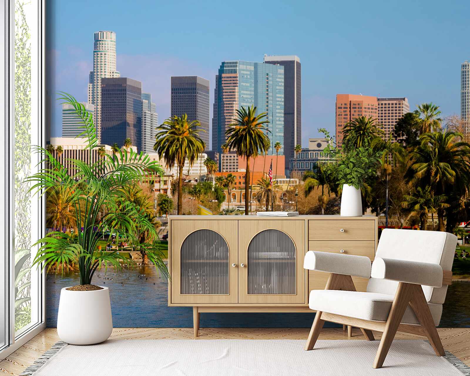 Fotobehang de geneugten van de zomer in los angeles