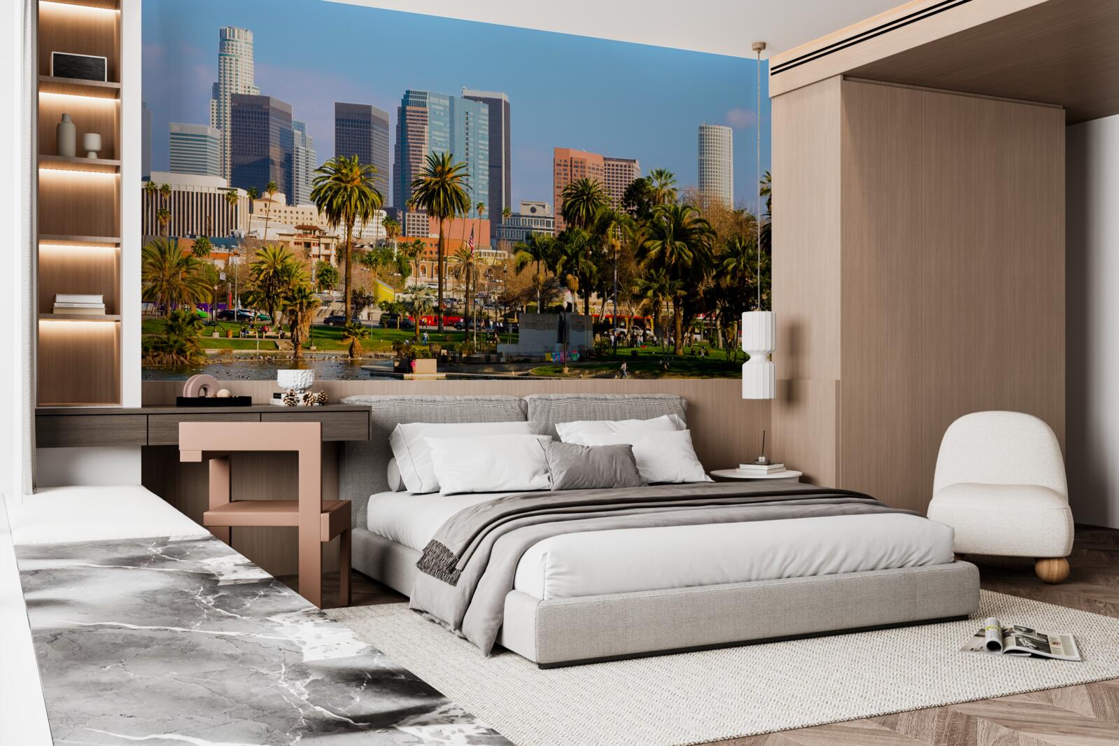 Fotobehang de geneugten van de zomer in los angeles