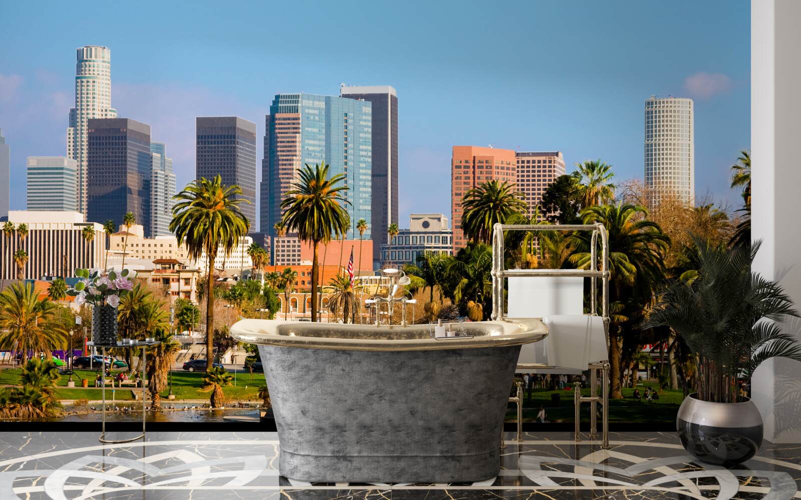 Fotobehang de geneugten van de zomer in los angeles