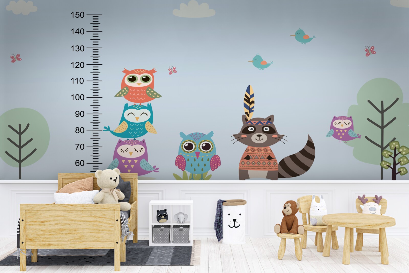 Fotobehang dieren bepalen hun groei