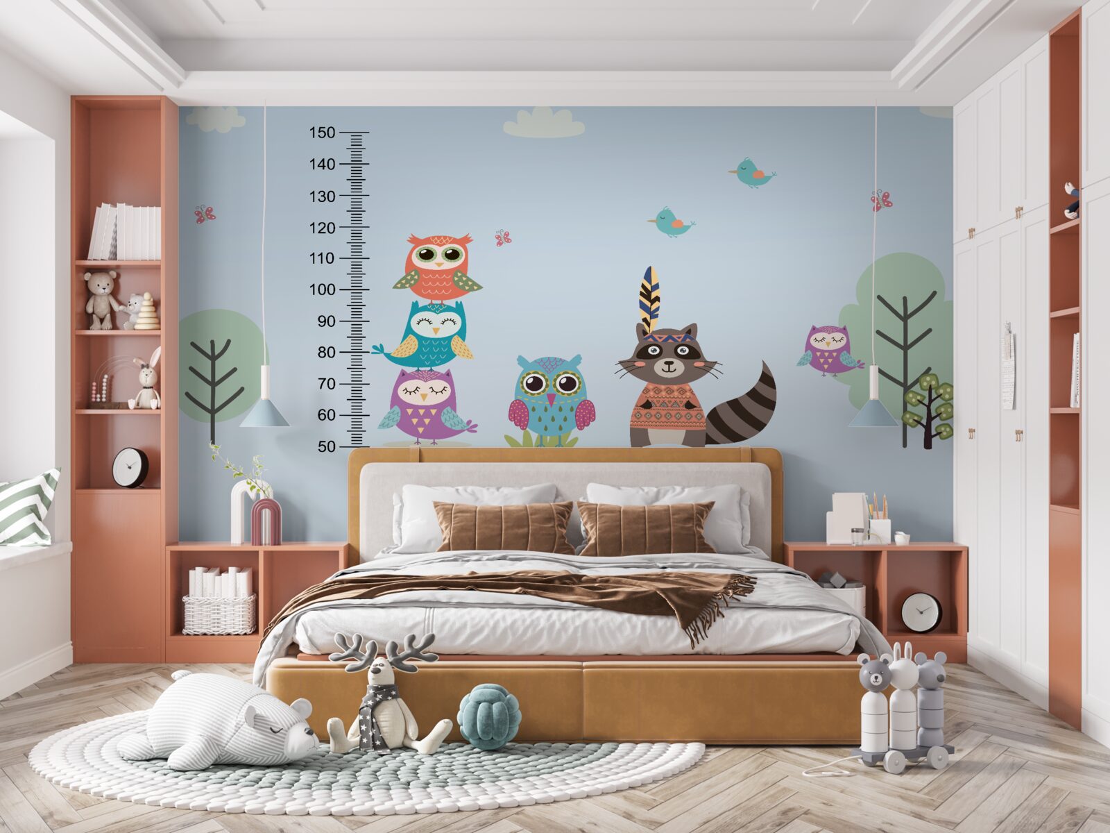 Fotobehang dieren bepalen hun groei