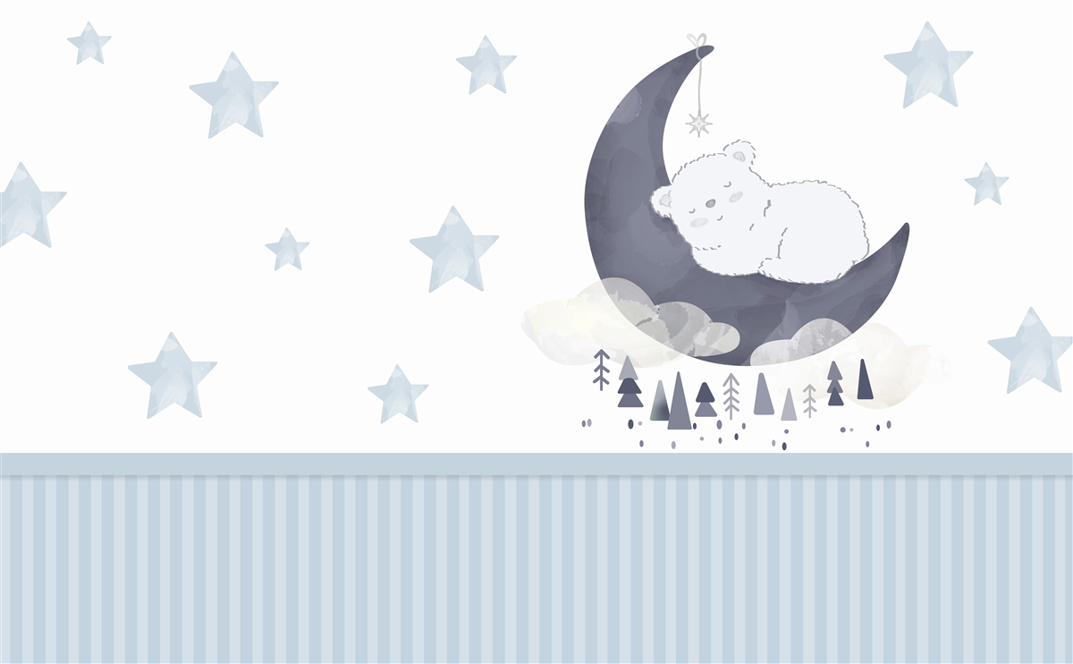 Fotobehang beer op aarde satelliet