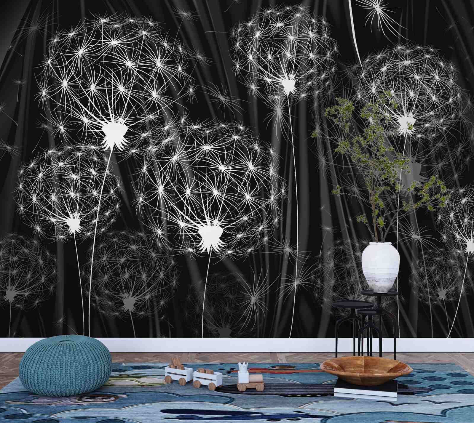 Fotobehang helderwitte kuit