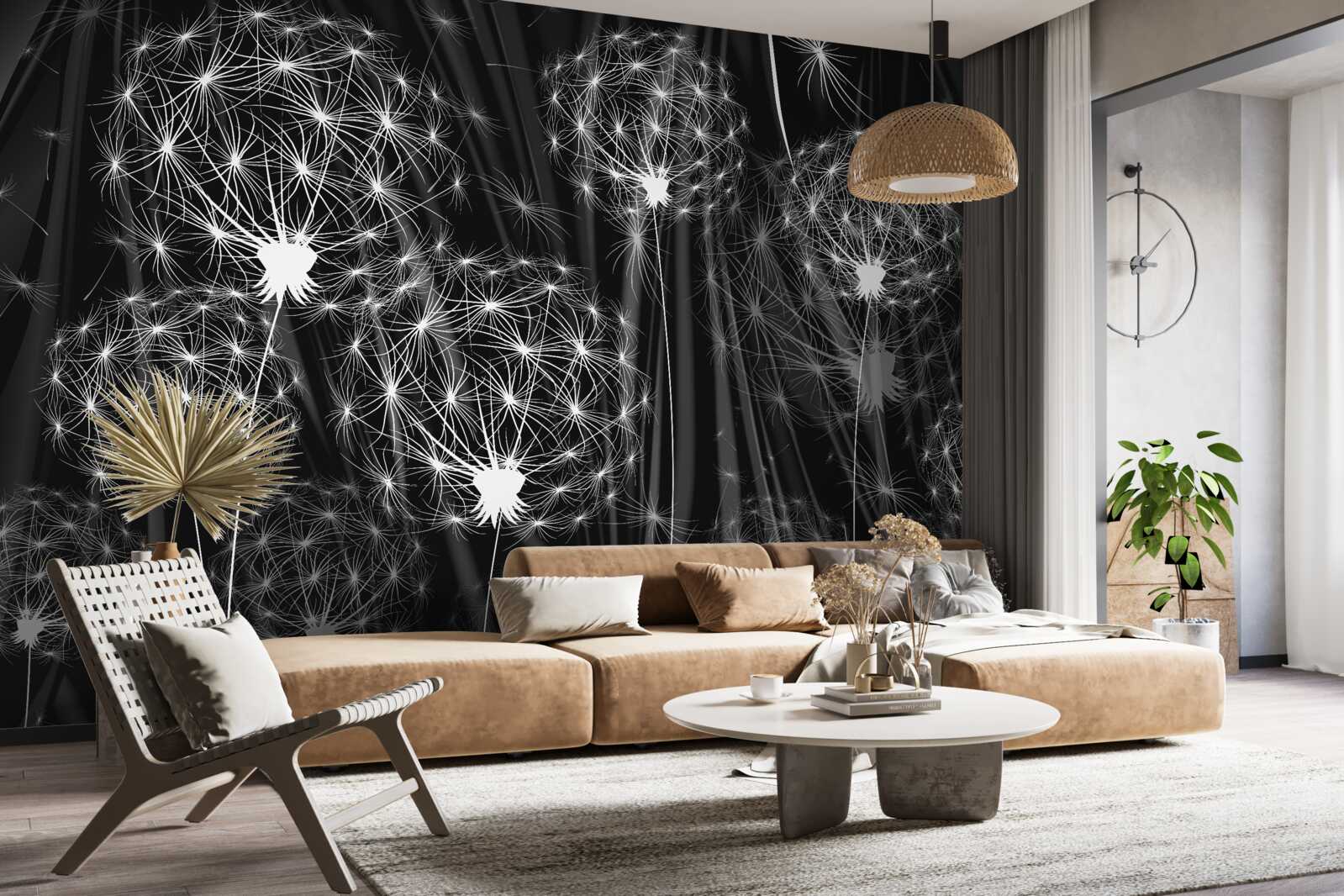 Fotobehang helderwitte kuit