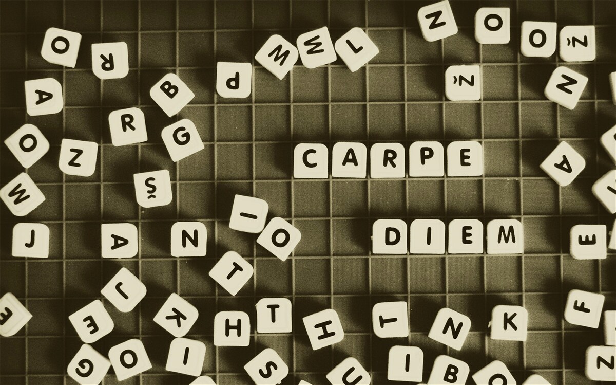 Fotobehang woordspeling