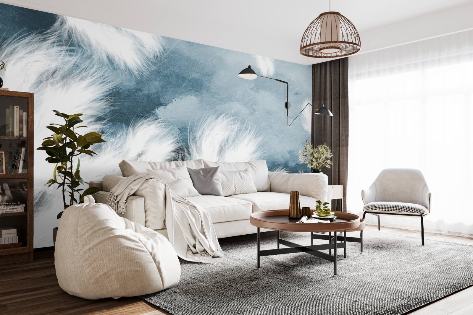 Fotobehang wilde suiker rush