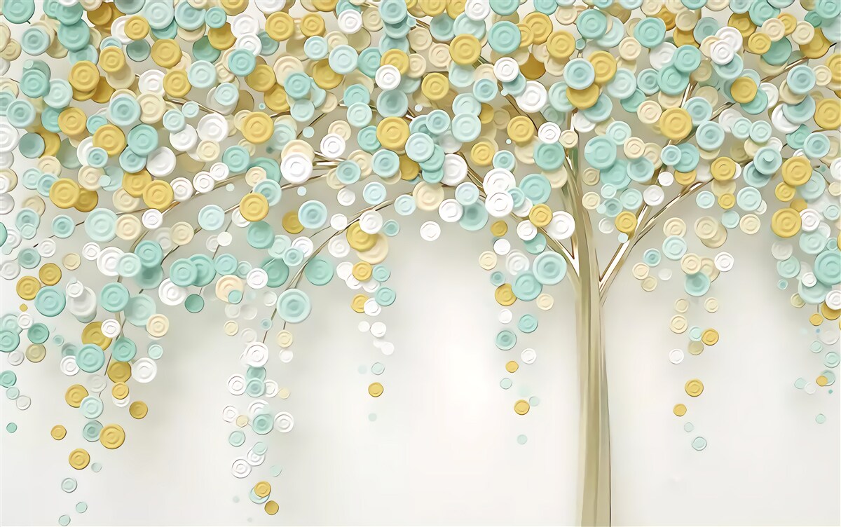 Fotobehang de gloed van zomertinten op hout