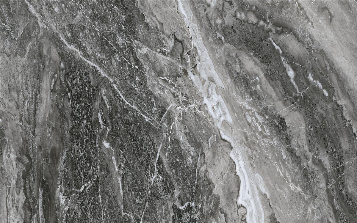 Fotobehang marmeren abstractie in het geraas van de donder