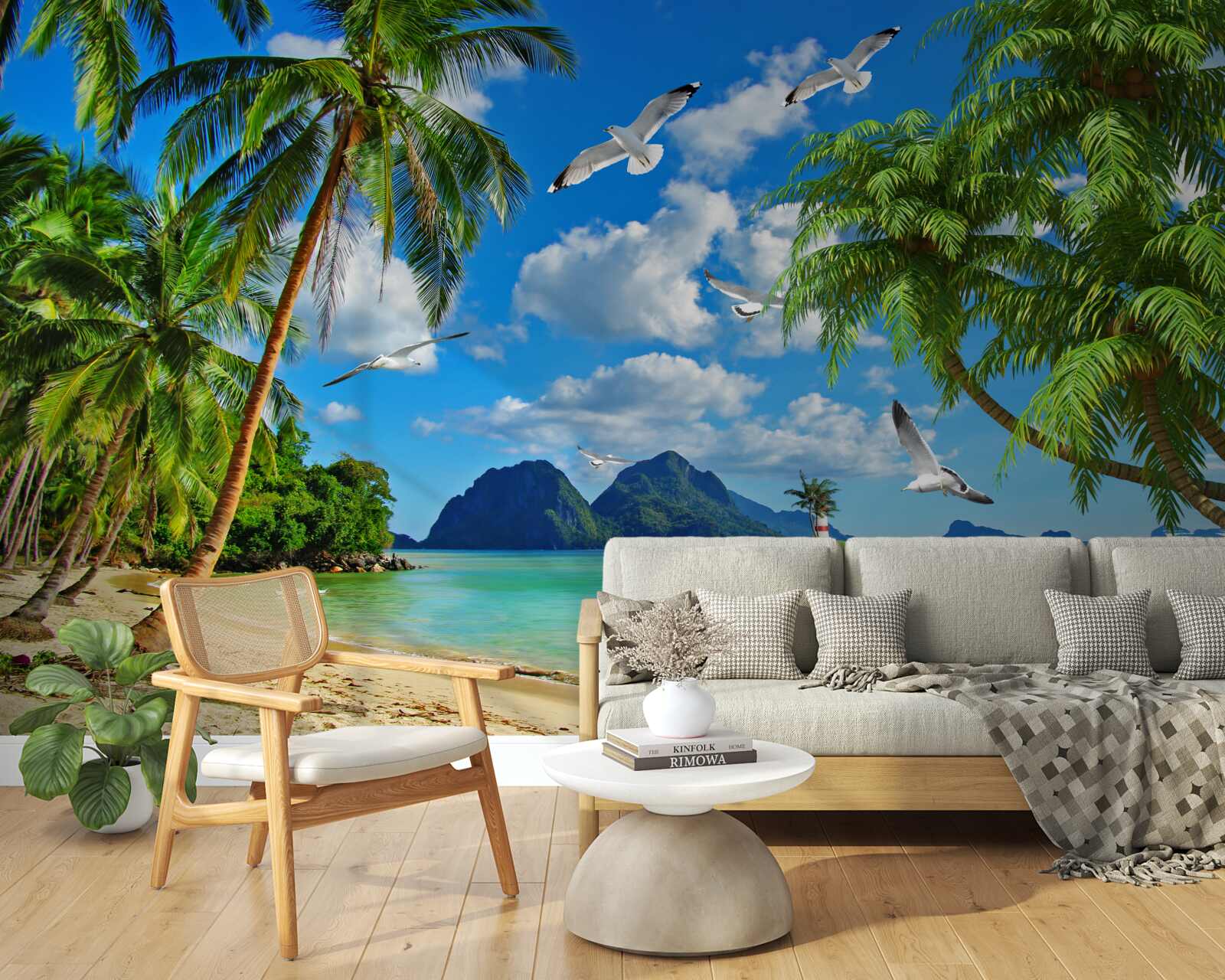 Fotobehang paradijs in de tropen