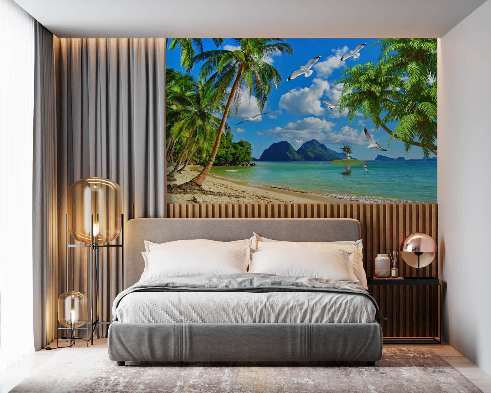 Fotobehang paradijs in de tropen